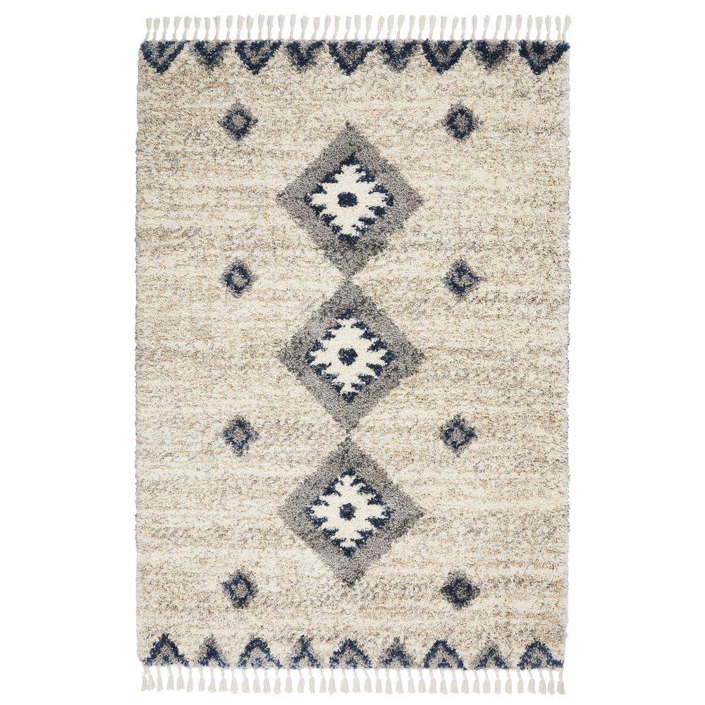 Shag Rectangle Area Rug, 5' x 8'. Picture 1