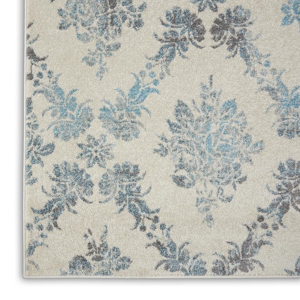 Tranquil Area Rug, Ivory/Turquoise, 2'3" X 7'3". Picture 5