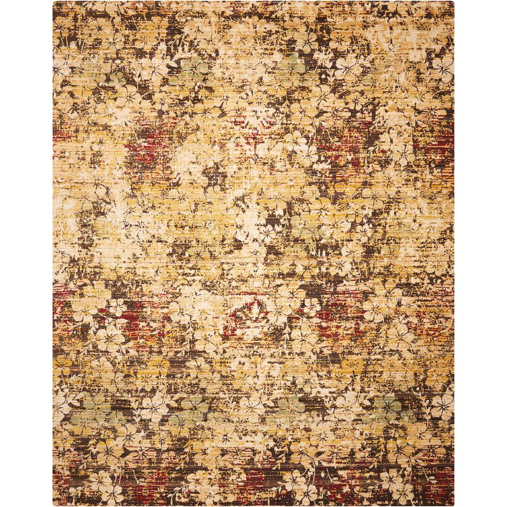 Rhapsody Area Rug, Beige/Gold, 7'9" x 9'9". The main picture.