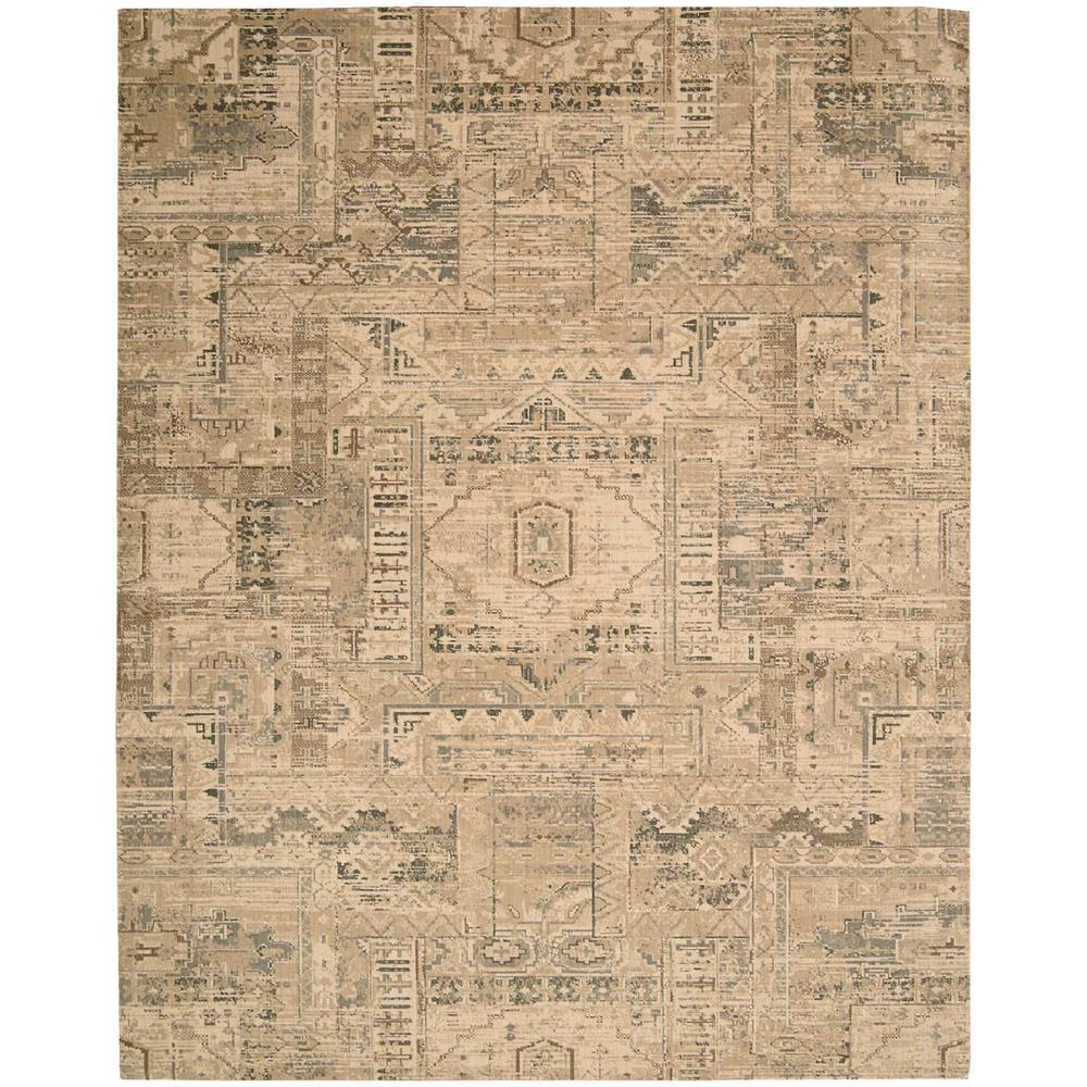 Silk Elements Area Rug, Beige, 7'9" x 9'9". Picture 1