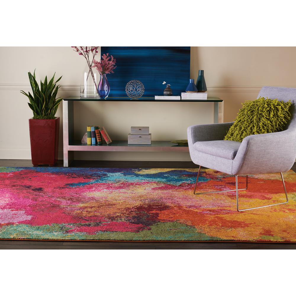 Celestial Area Rug, Palette, 7'10" x 10'6". Picture 12