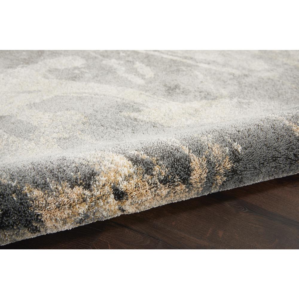 Fusion Area Rug, Beige/Grey, 4' x 6'. Picture 3