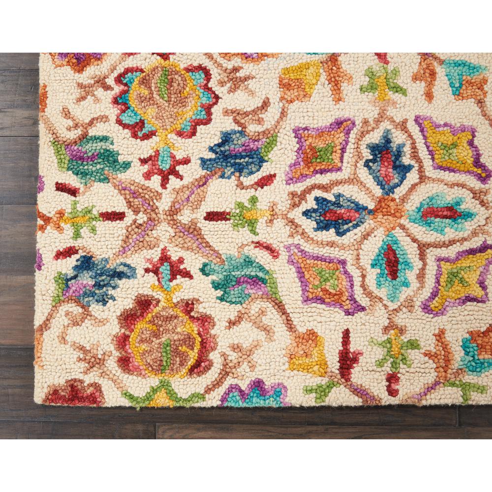 Bohemian Rectangle Area Rug, 6' x 10'. Picture 3