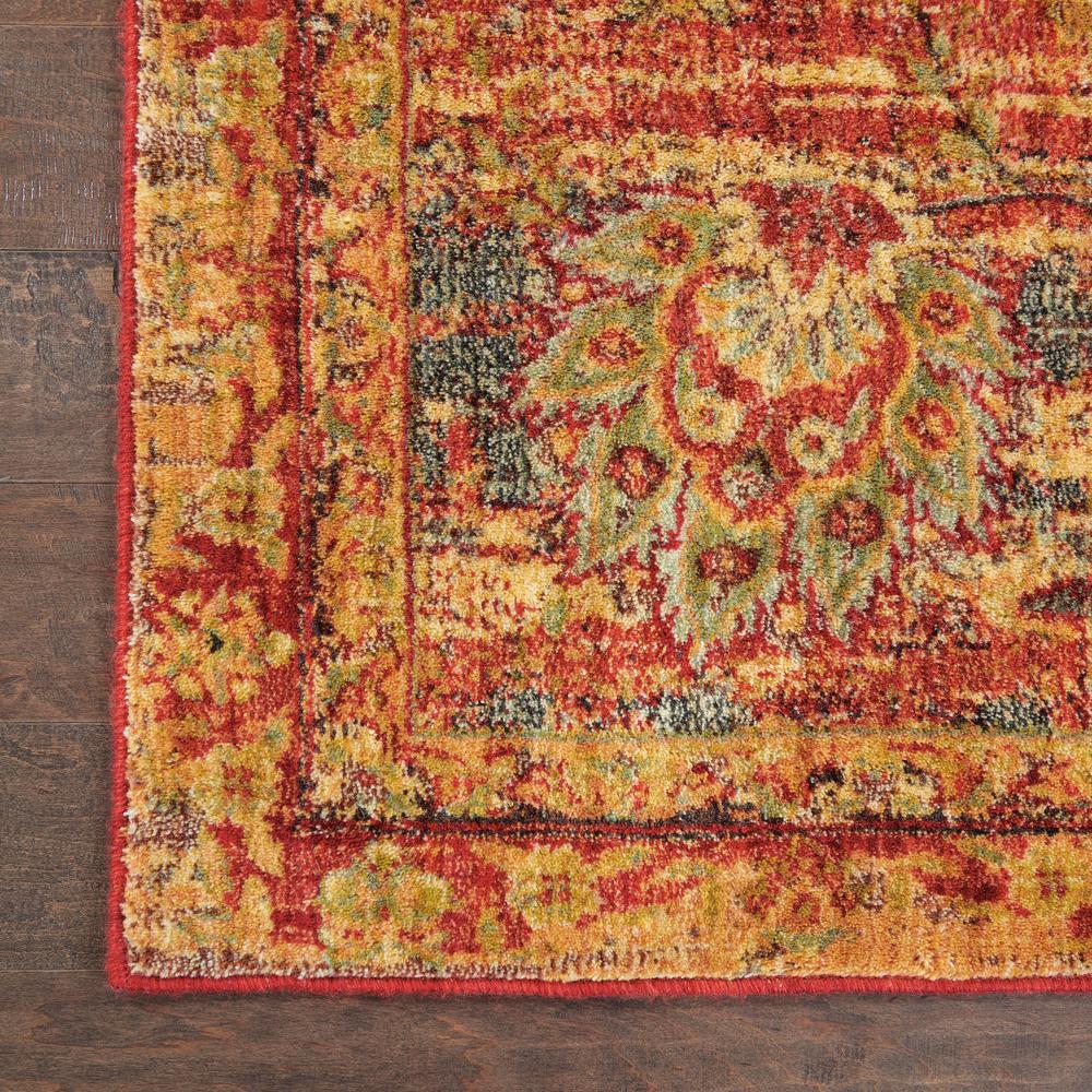 Nourison Jewel Area Rug, 7'10" x 9'10", Red. Picture 2