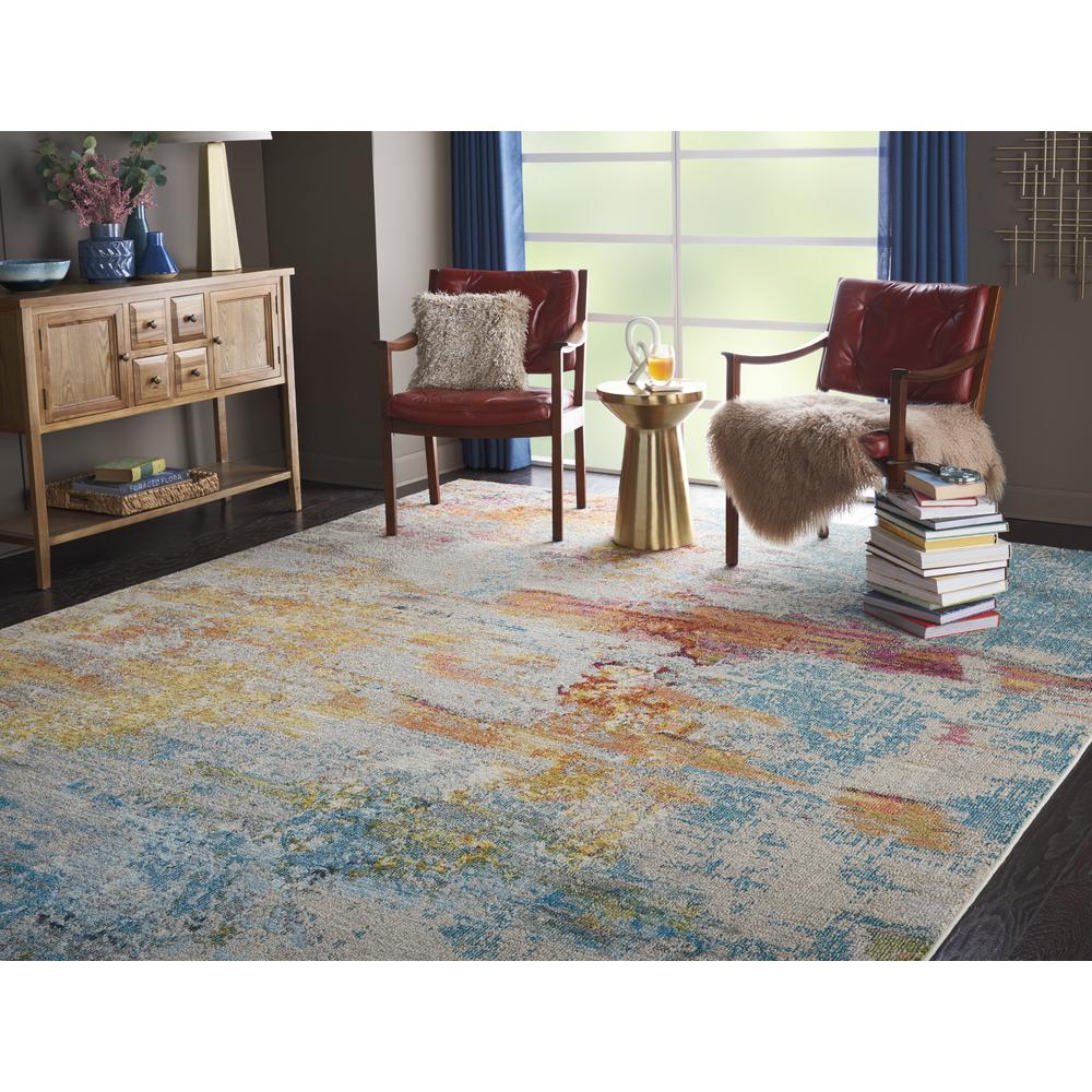 Modern Rectangle Area Rug, 9' x 12'. Picture 8