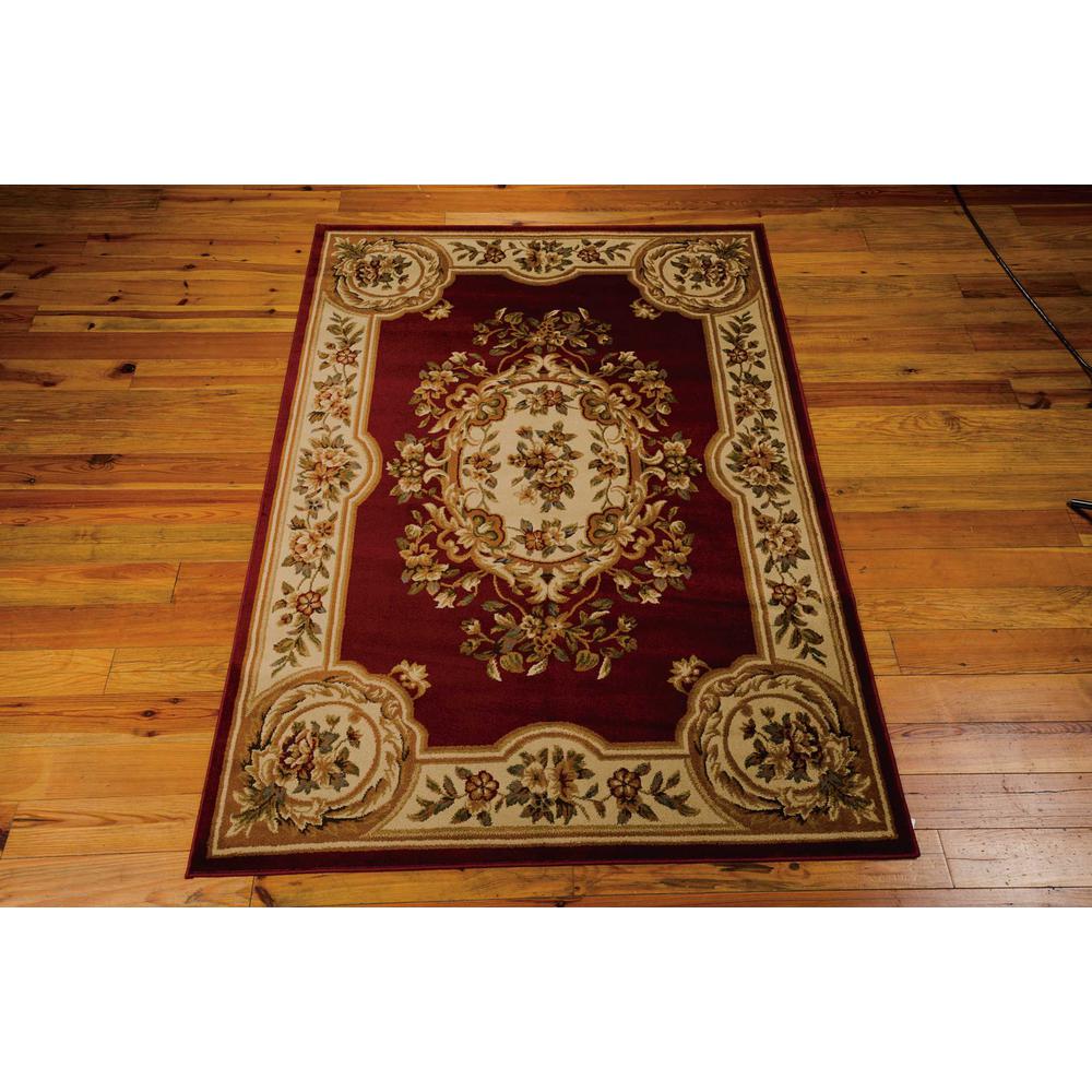 Paramount Area Rug, Red, 7'10" x 10'6". Picture 3