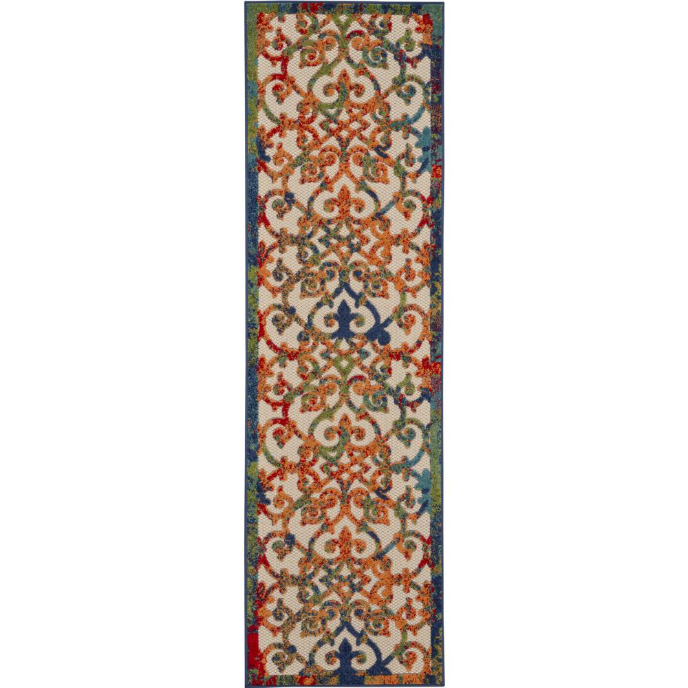 Contemporary Runner Area Rug, 6' Runner. Picture 1