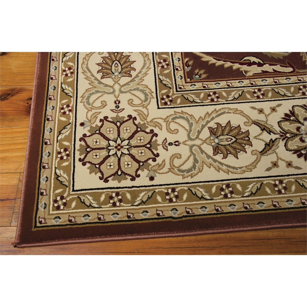 Persian Crown Brick Area Rug. Picture 1