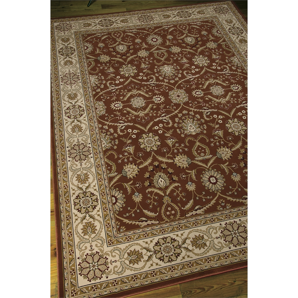 Persian Crown Brick Area Rug. Picture 3