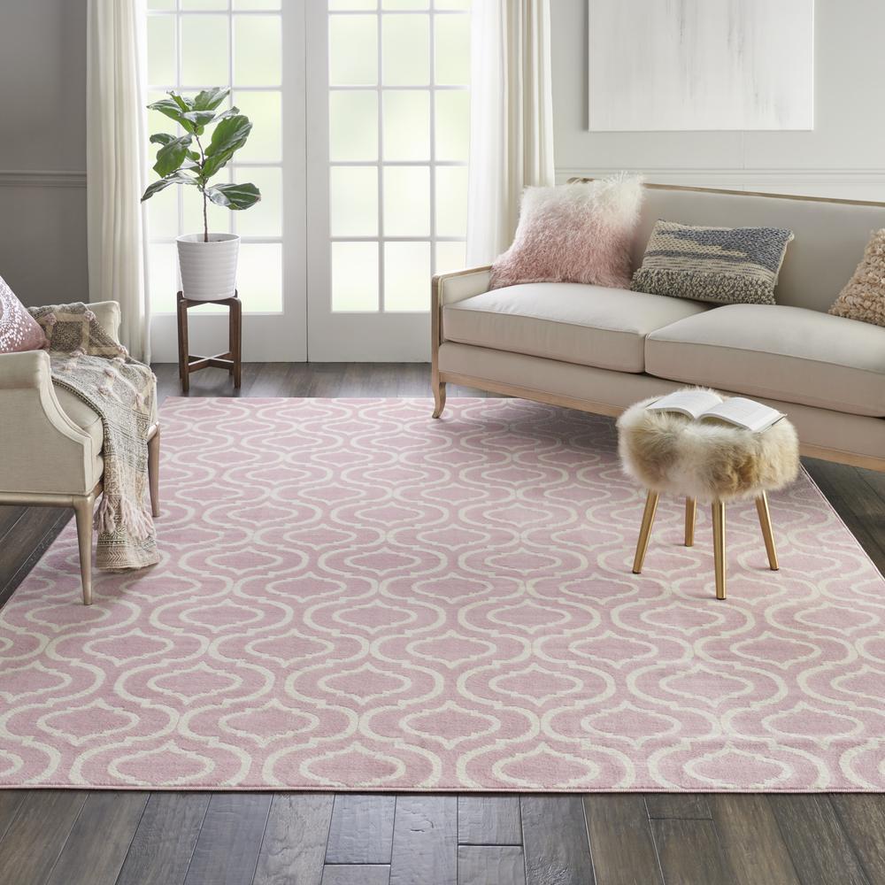 Jubilant Area Rug, Pink, 7'10" x 9'10". Picture 4