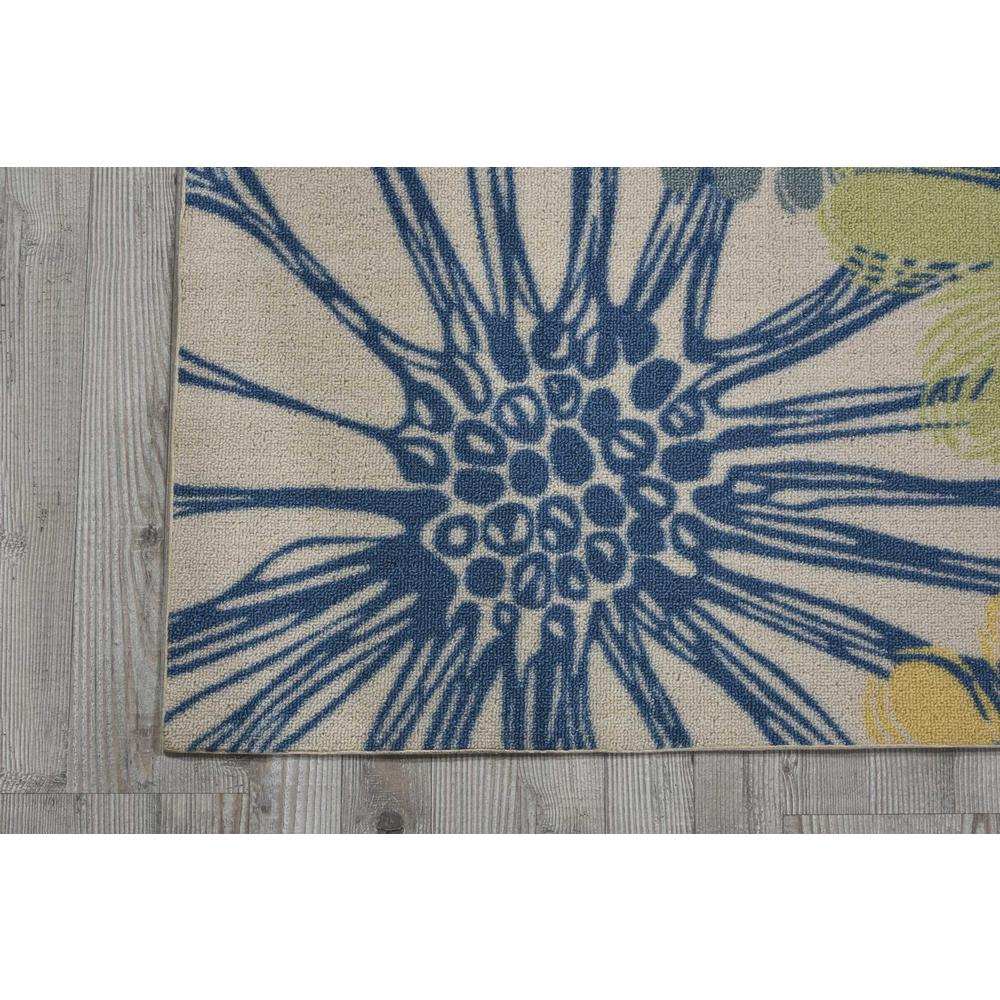 Home & Garden Area Rug, Blue, 2'3" x 3'9". Picture 3