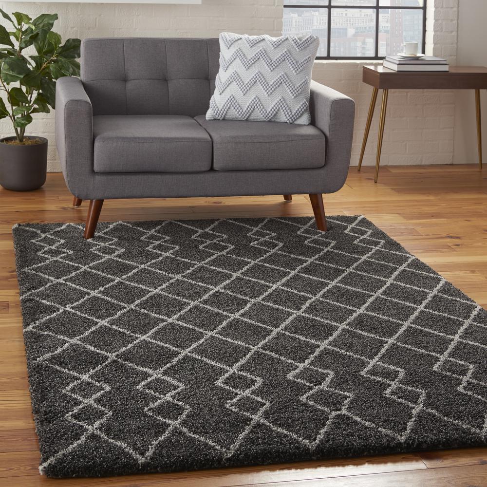 Shag Rectangle Area Rug, 5' x 7'. Picture 10