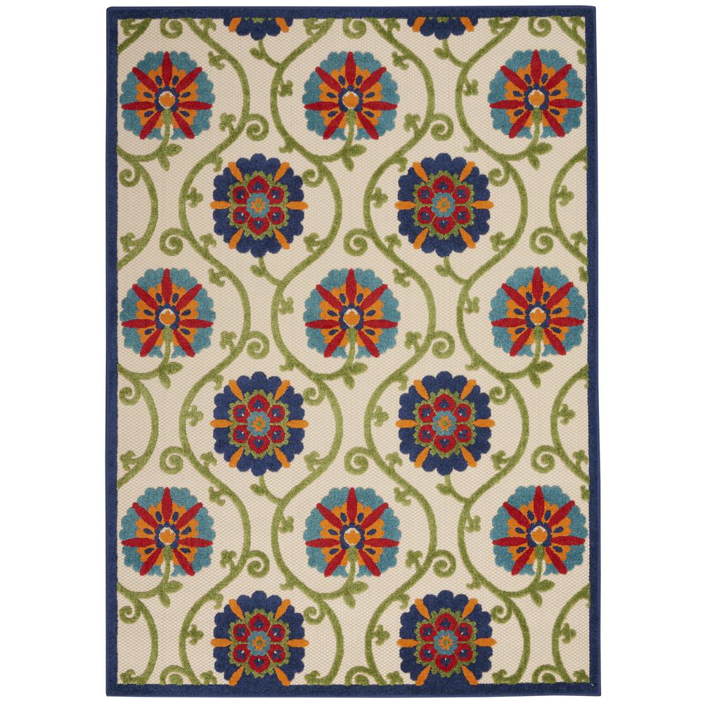 Contemporary Rectangle Area Rug, 4' x 6'. Picture 1