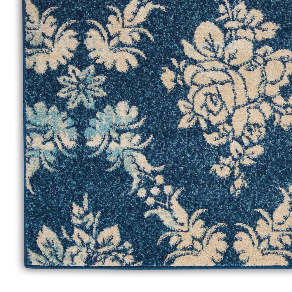 Tranquil Area Rug, Navy/Light Blue, 6' X 9'. Picture 5