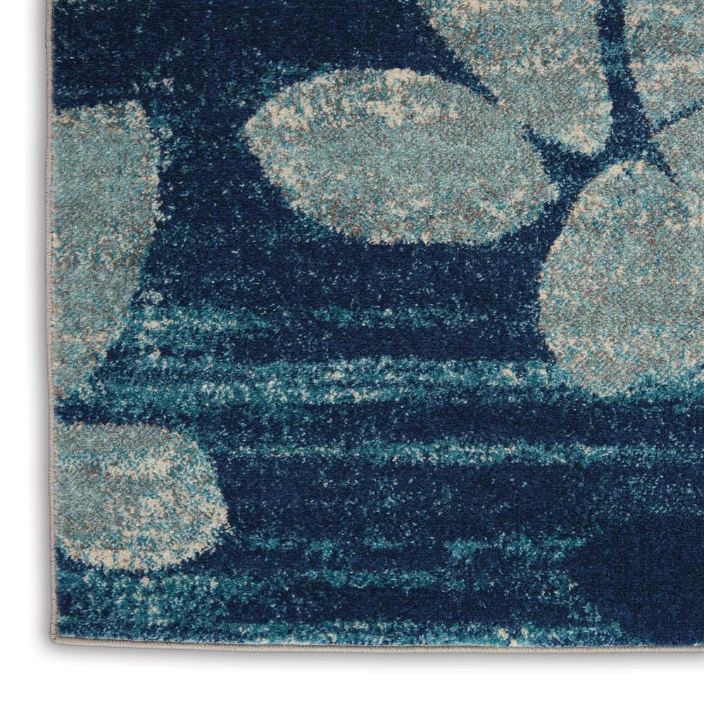 Tranquil Area Rug, Navy/Light Blue, 4' X 6'. Picture 5