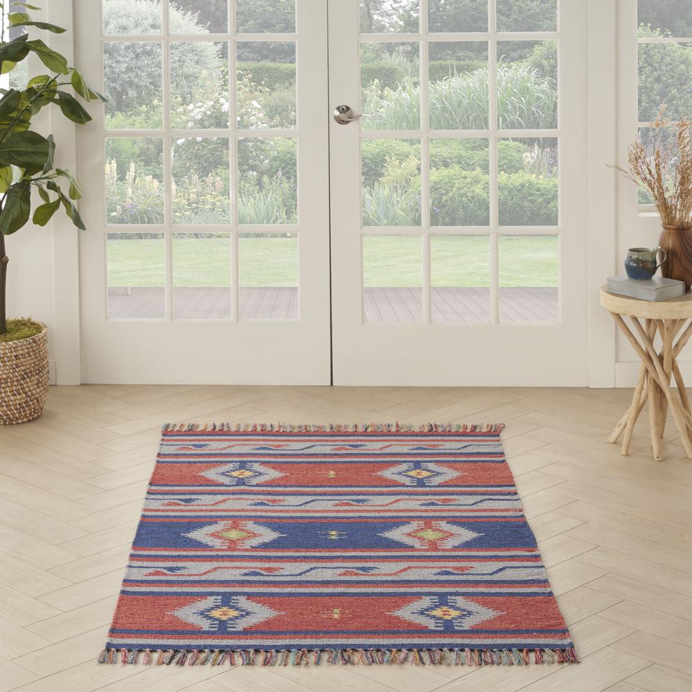 Southwestern Rectangle Area Rug, 4' x 6'. Picture 9