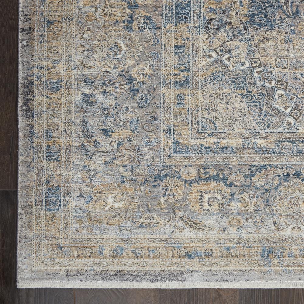 Nourison Starry Nights Area Rug, Cream Blue, 8'6" x 11'6", STN06. Picture 4