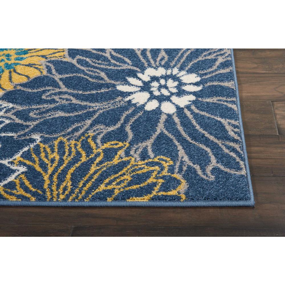 Passion Area Rug, Blue, 3'9" x 5'9". Picture 3