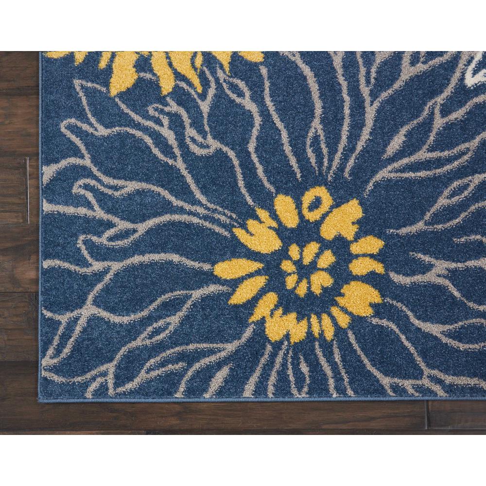 Passion Area Rug, Blue, 8' x 10'. Picture 4