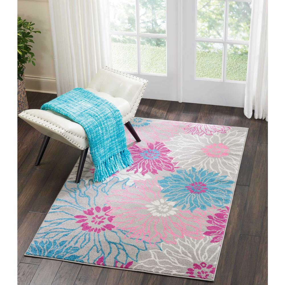 Passion Area Rug, Grey, 3'9" x 5'9". Picture 2