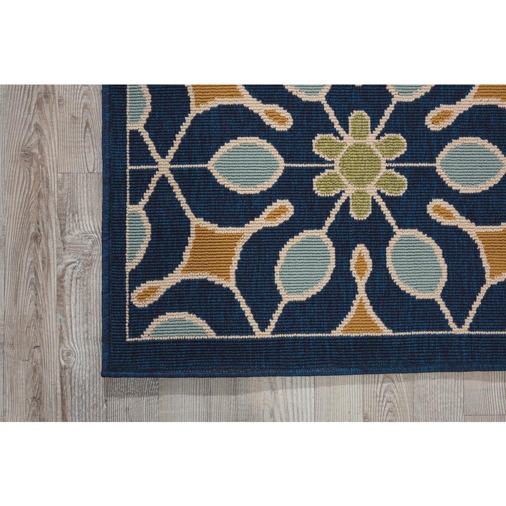Caribbean Area Rug, Navy, 2'3" x 7'6". Picture 2