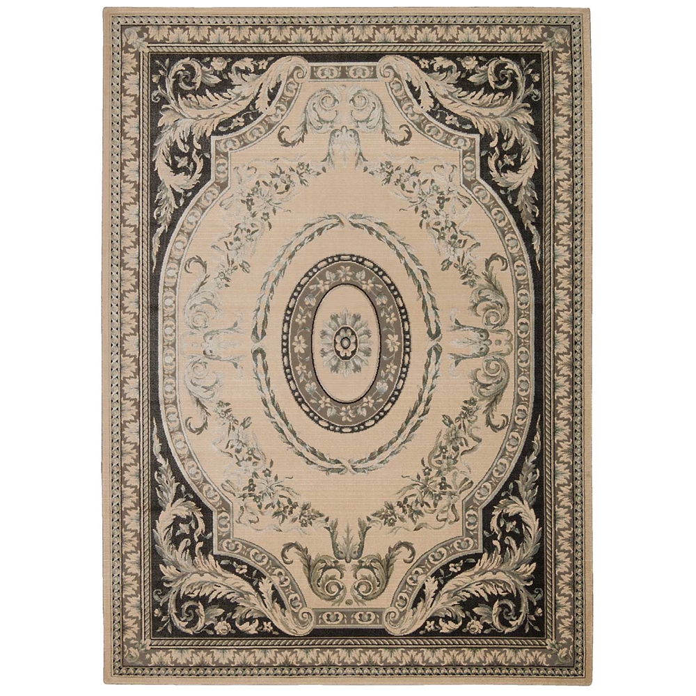 Platine Area Rug, Ivory, 7'6" x 10'6". Picture 4