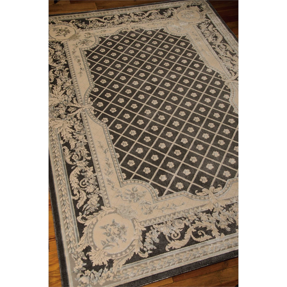 Platine Area Rug, Charcoal, 7'6" x 10'6". Picture 2