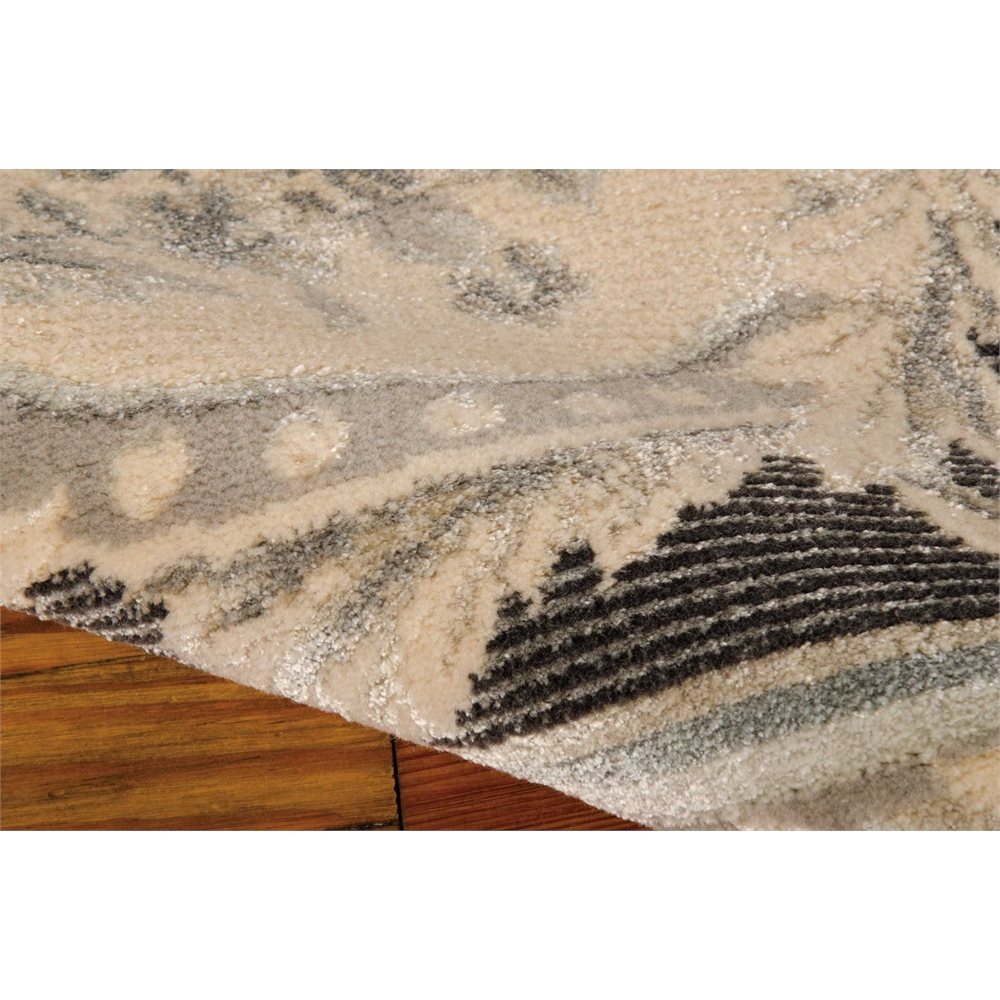 Platine Area Rug, Charcoal, 7'6" x 10'6". Picture 3