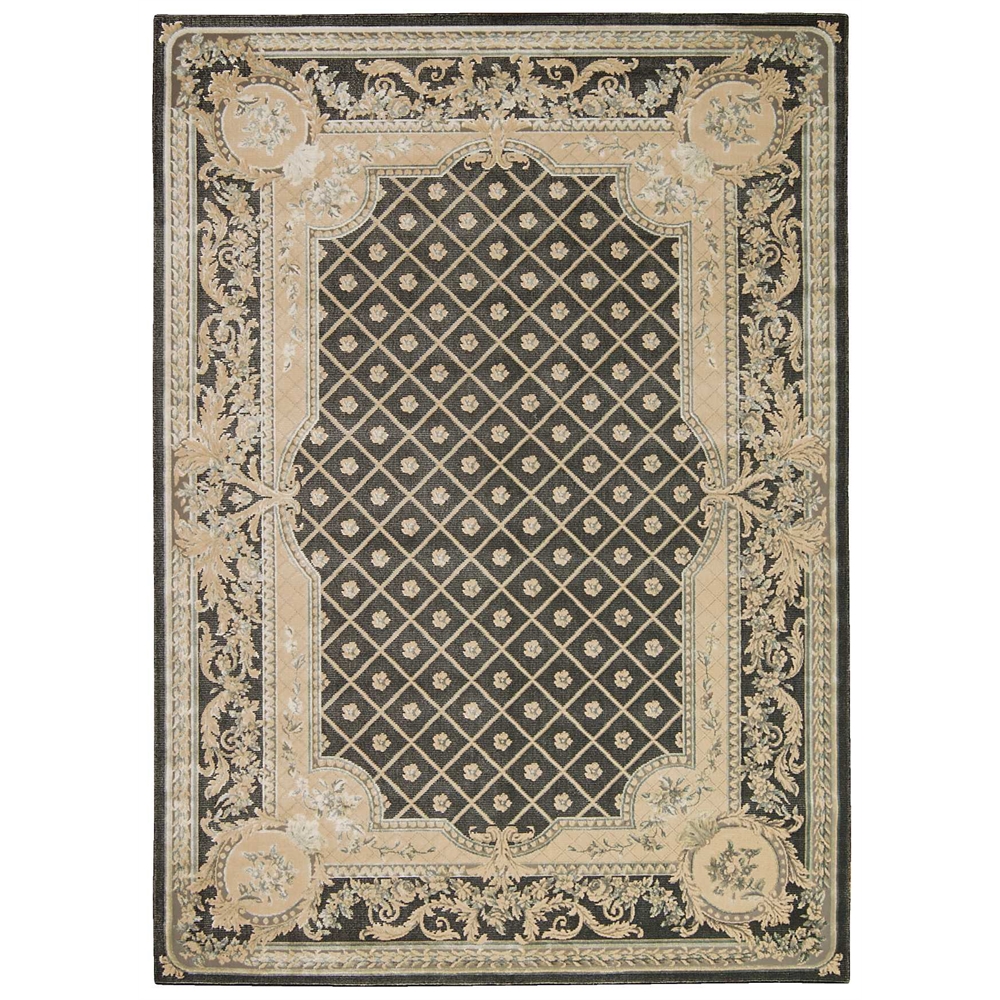 Platine Area Rug, Charcoal, 7'6" x 10'6". Picture 4