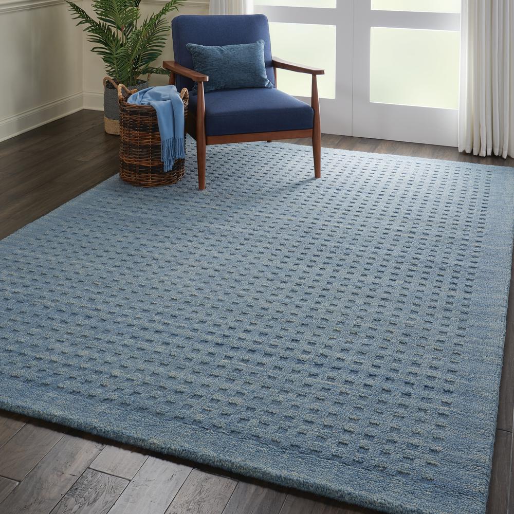 Contemporary Rectangle Area Rug, 7' x 10'. Picture 10