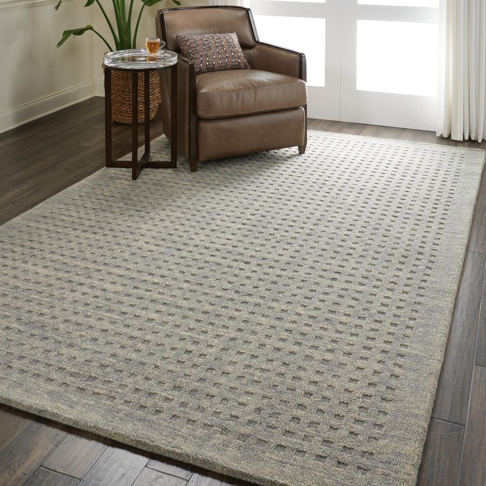 Perris Area Rug, Charcoal, 8' x 10'6". Picture 9
