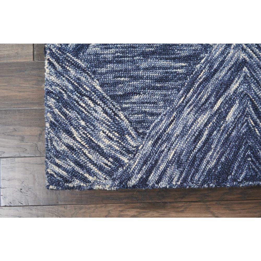 Linked Area Rug, Denim, 8' x 10'6". Picture 2