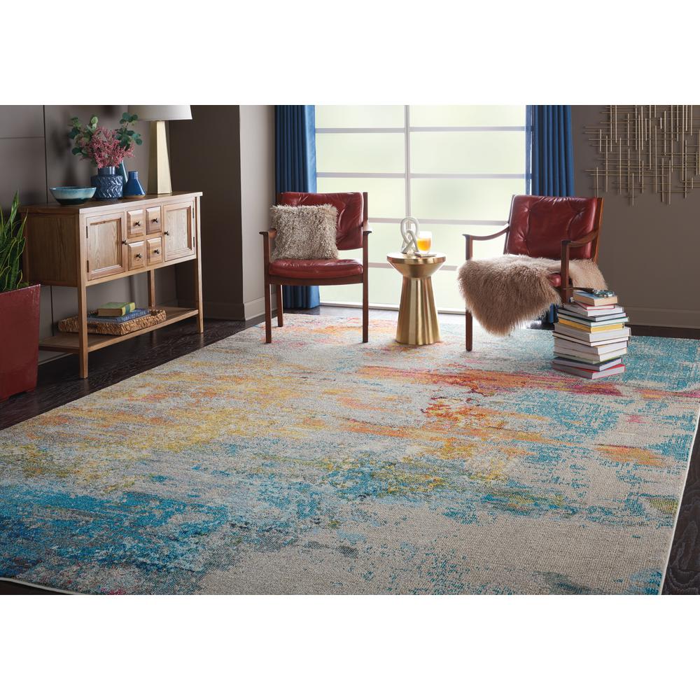 Modern Rectangle Area Rug, 9' x 12'. Picture 2