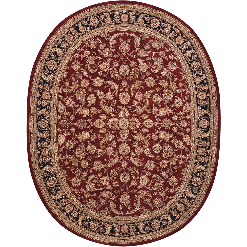 Traditional Oval Area Rug, 10' x Oval. Picture 1