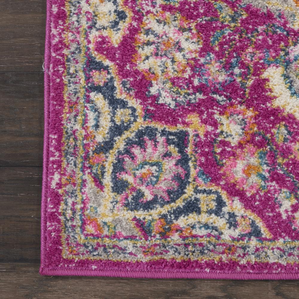 PSN22 Passion Pink Area Rug- 2'2" x 7'6". Picture 4