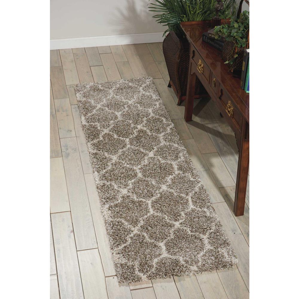 Amore Area Rug, Stone, 2'2" x 7'6". Picture 2