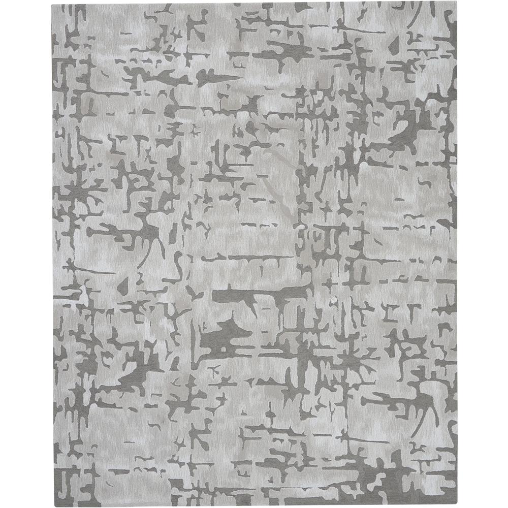 Symmetry Area Rug, Ivory/Taupe, 7'9" X 9'9". Picture 1