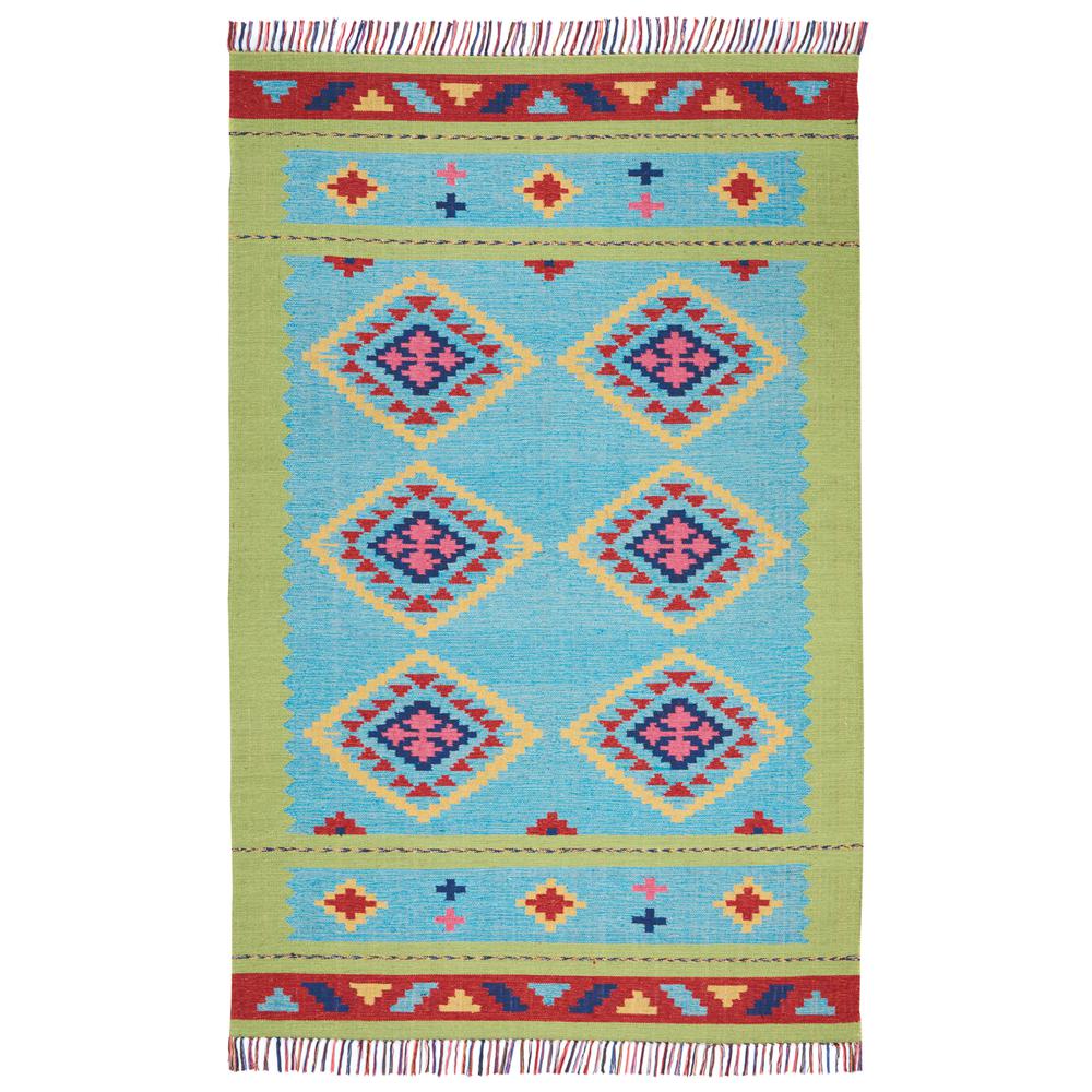 Southwestern Rectangle Area Rug, 4' x 6'. Picture 1