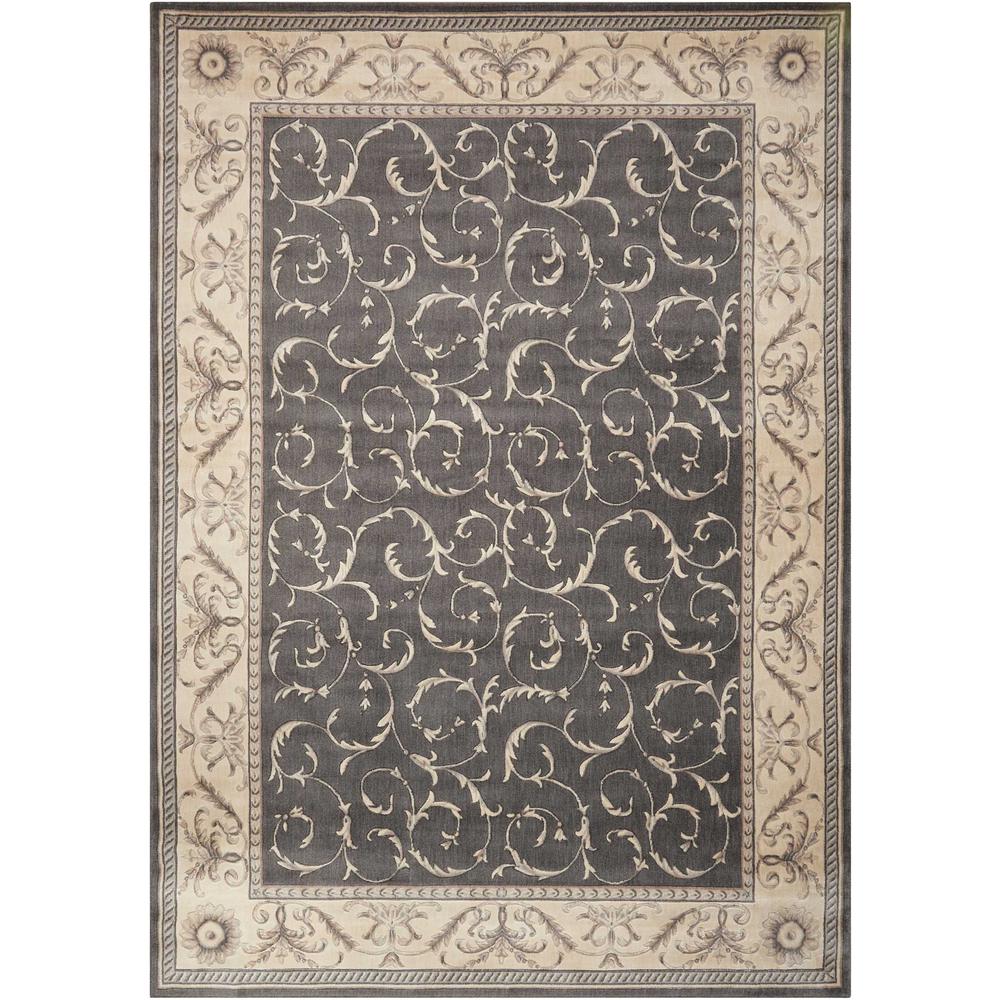 Nourison Somerset Charcoal Area Rug. Picture 1