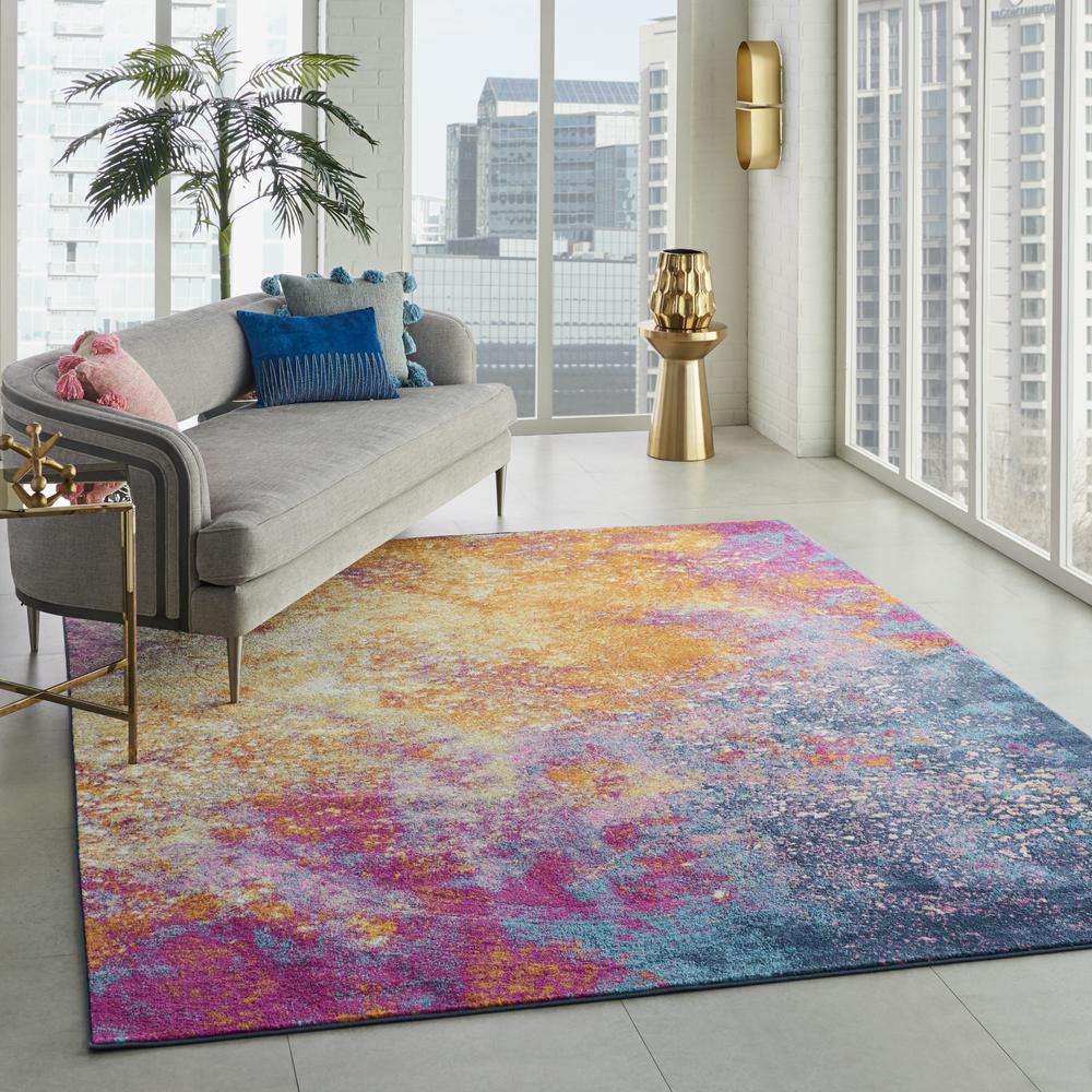 Modern Rectangle Area Rug, 6' x 9'. Picture 10
