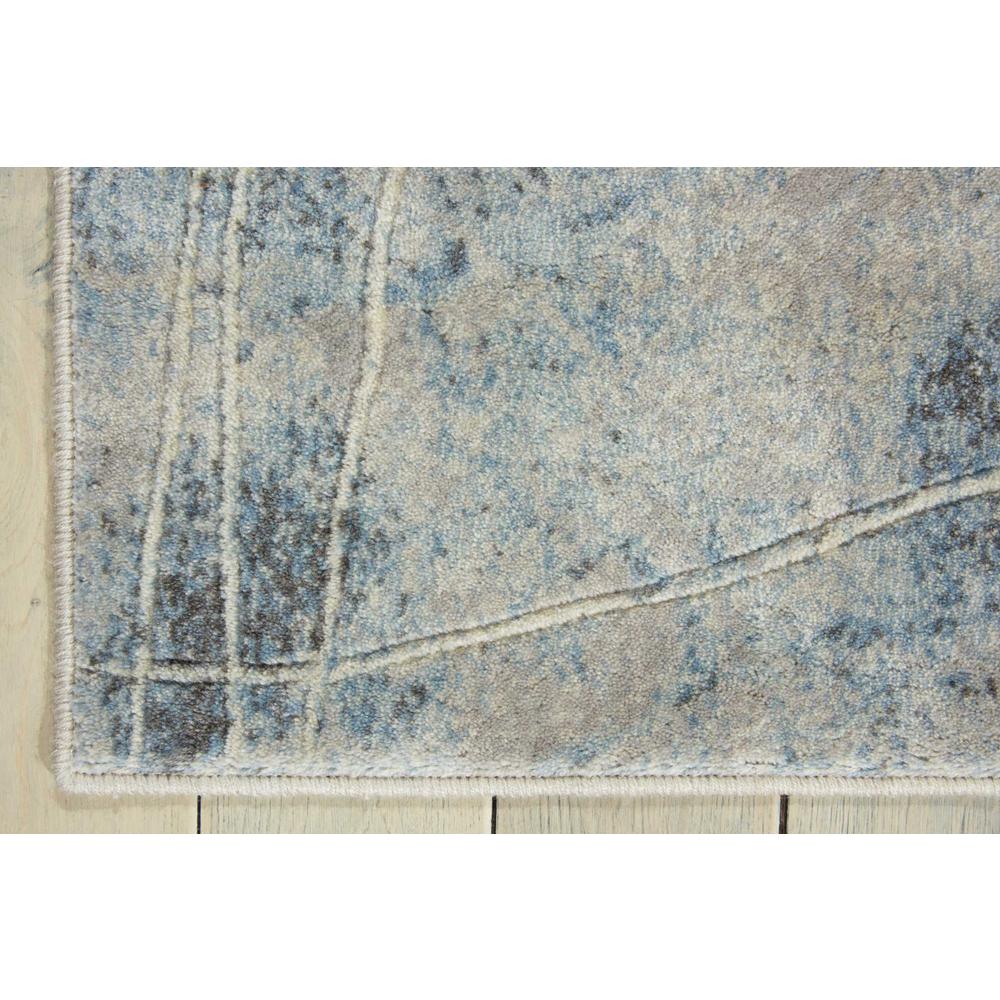 Nourison Somerset Silver/Blue Area Rug. Picture 2
