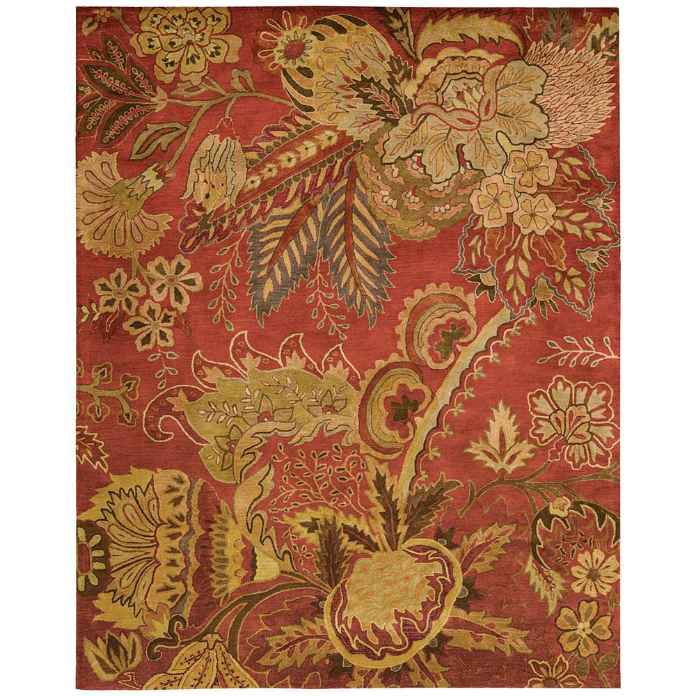 Jaipur Area Rug, Flame, 8'3' x 11'6". Picture 1