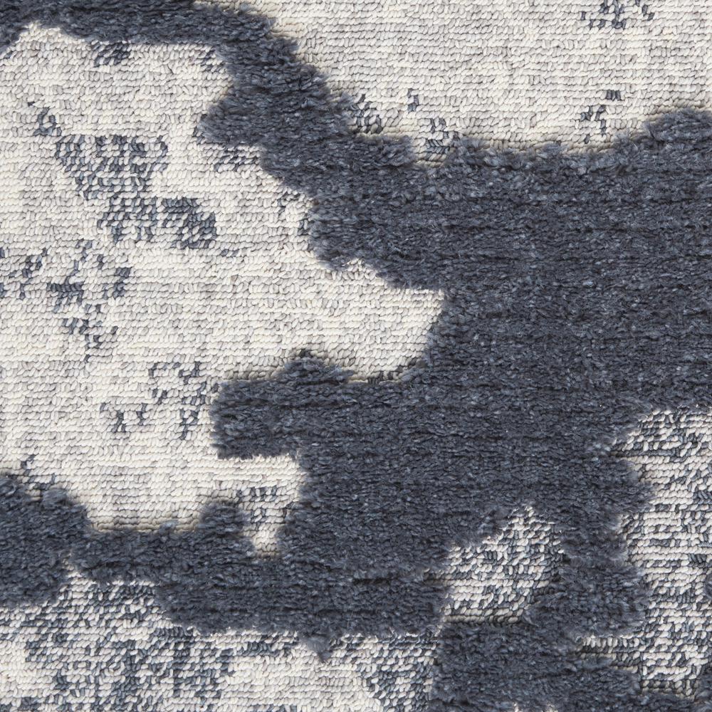 Nourison Textured Contemporary Area Rug, 4' x 6', Blue/Grey. Picture 6