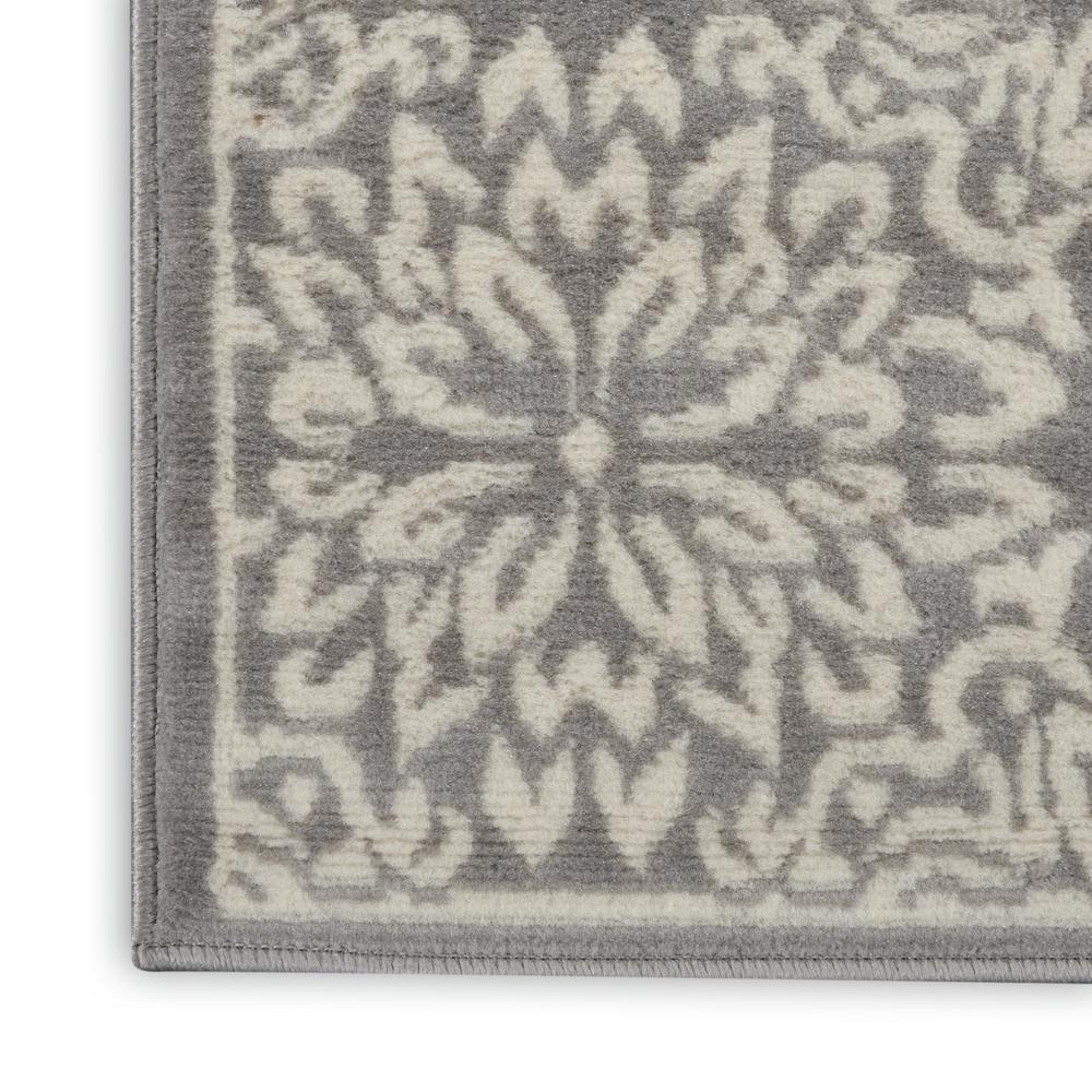 Jubilant Area Rug, Ivory/Grey, 2' x 4'. Picture 6