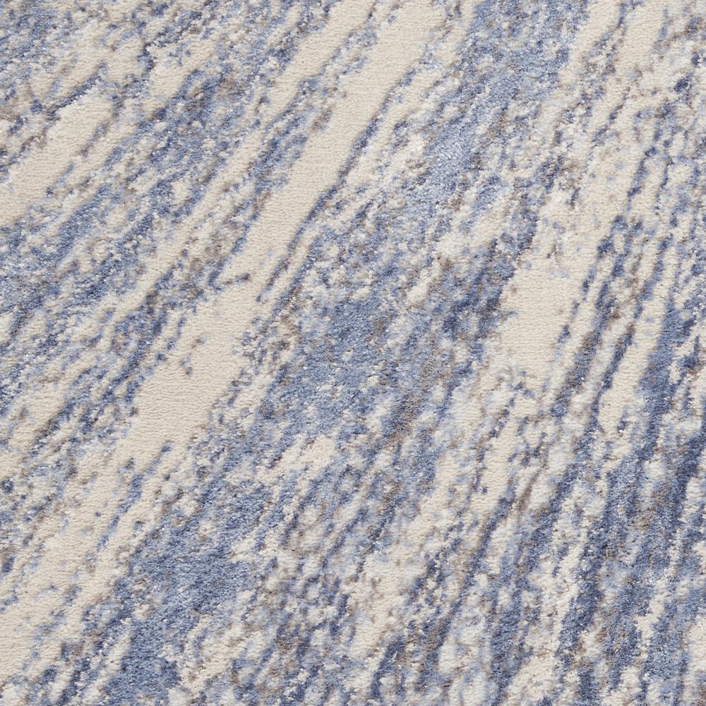 Sleek Textures Area Rug, Blue/Grey, 2'2" x 7'6". Picture 6