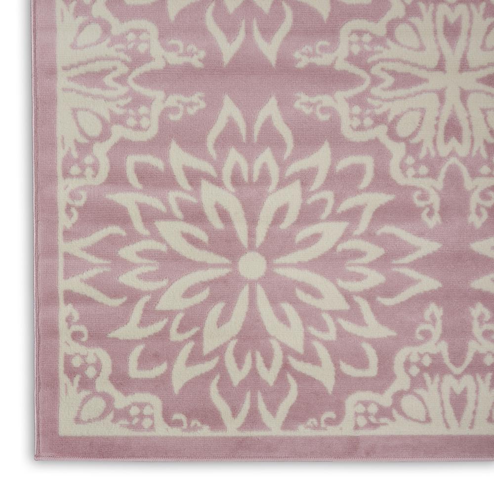 Nourison Jubilant Area Rug, 8'6" x 12', Ivory/Pink. Picture 5