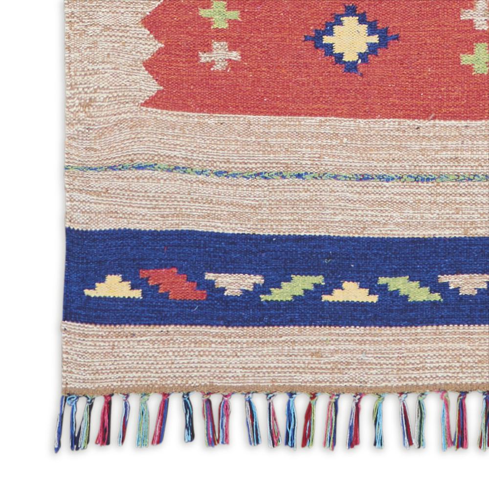 Southwestern Rectangle Area Rug, 8' x 10'. Picture 5
