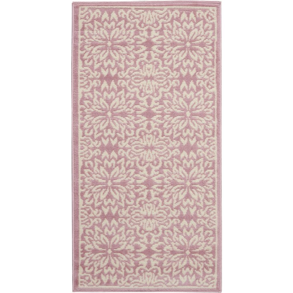 Jubilant Area Rug, Ivory/Pink, 2' x 4'. Picture 1