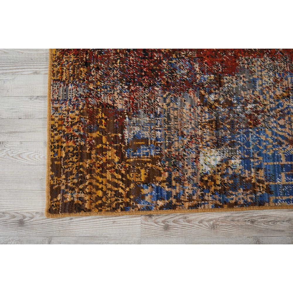 Chroma Area Rug, Ember Glow, 5'6" x 8'. Picture 2