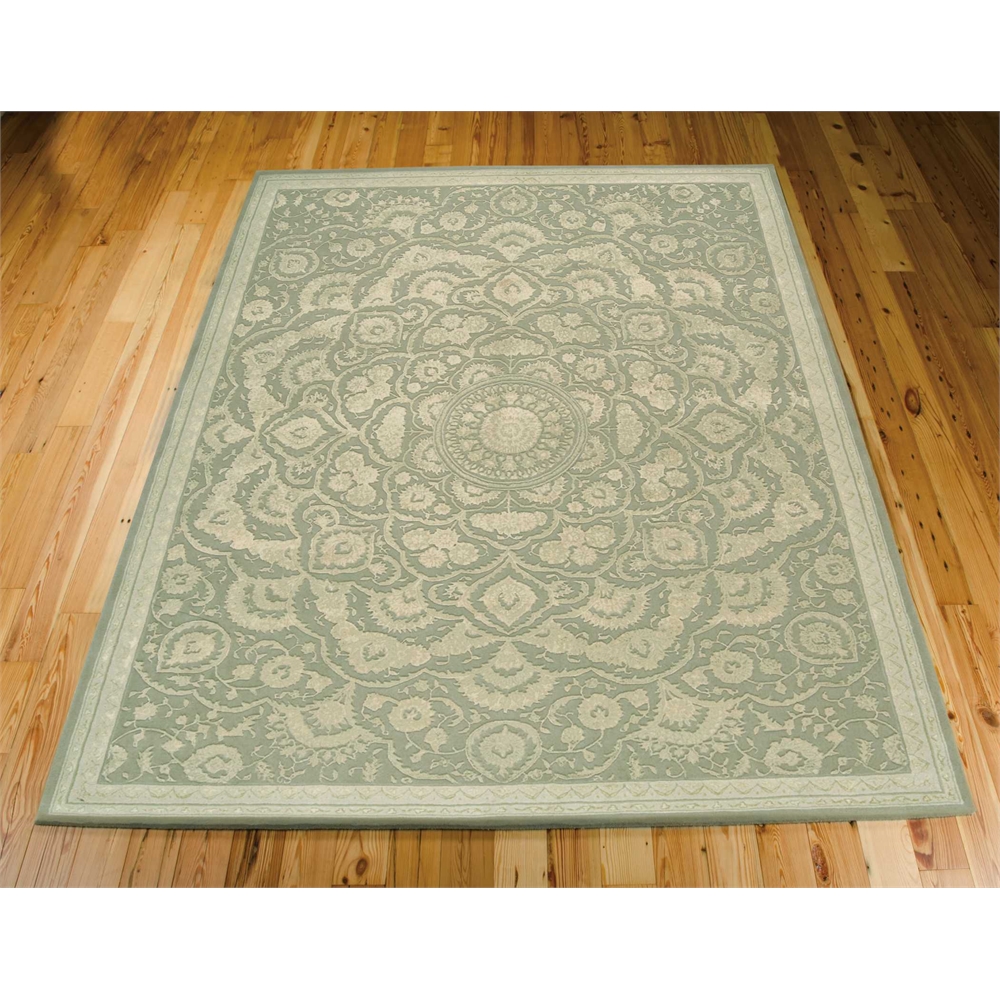 Regal Green Area Rug. Picture 3